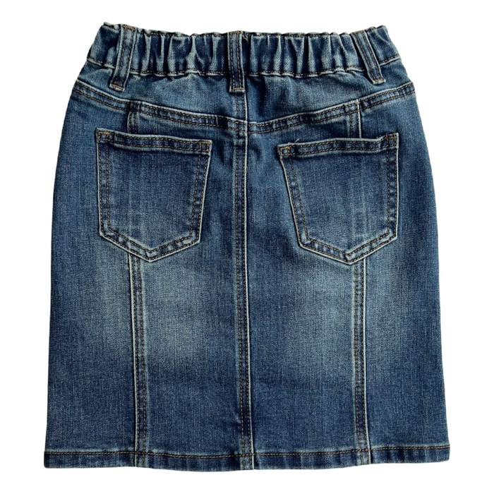 GIRLS Wrenley Panel Denim in Vintage Wash (FINAL SALE)