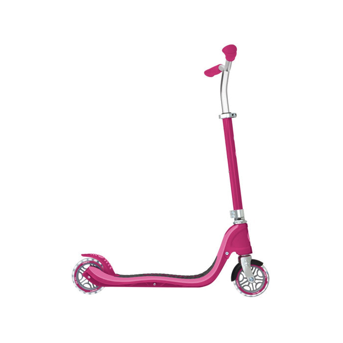 Globber FLOW 125 Wcooter with Light Up Wheels - Ruby