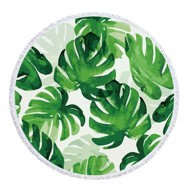 Gorgeous Assorted Boho Printed Round Beach Towels