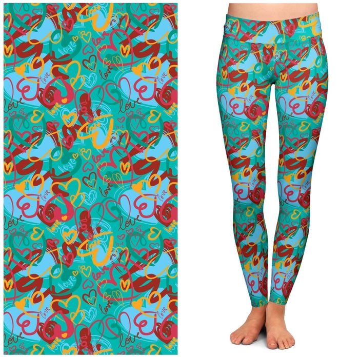 Gorgeous Assorted Ladies Brushed Leggings