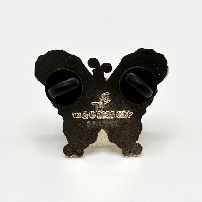 Grateful Dead Red, White & Blue Butterfly Enamel Pin