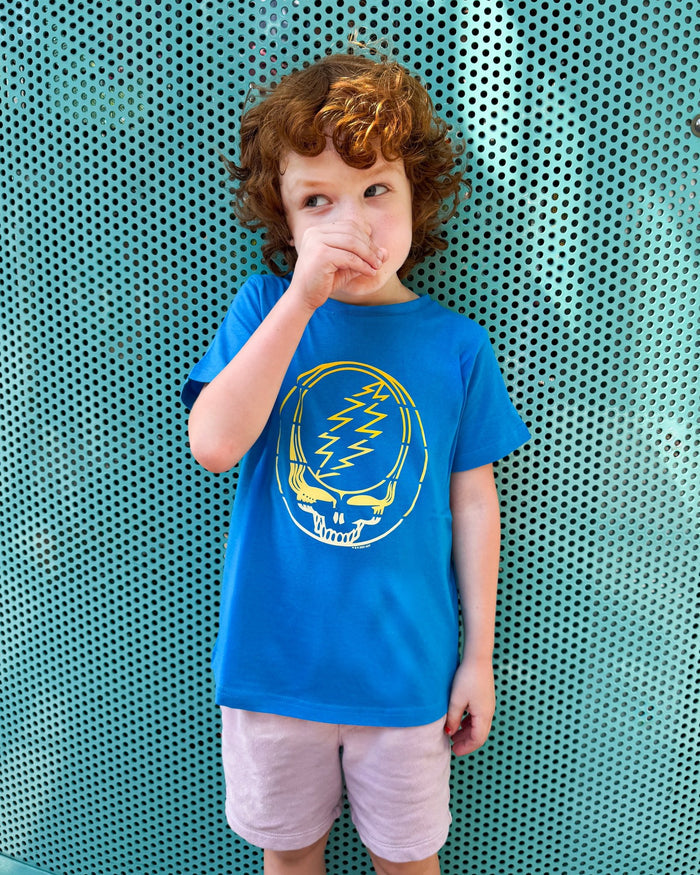 Grateful Dead Yellow Stripes Stealie Toddler T