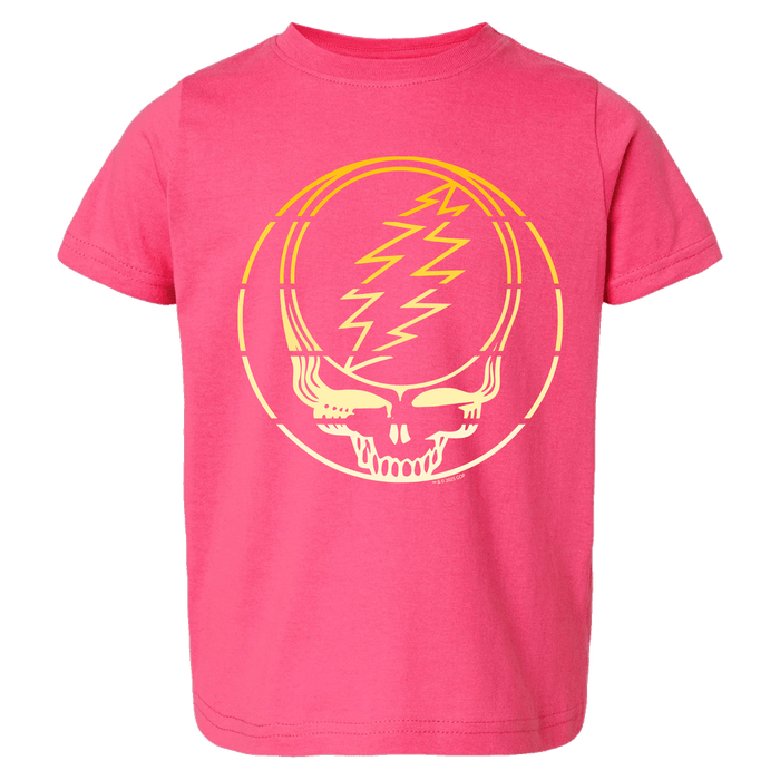Grateful Dead Yellow Stripes Stealie Toddler T
