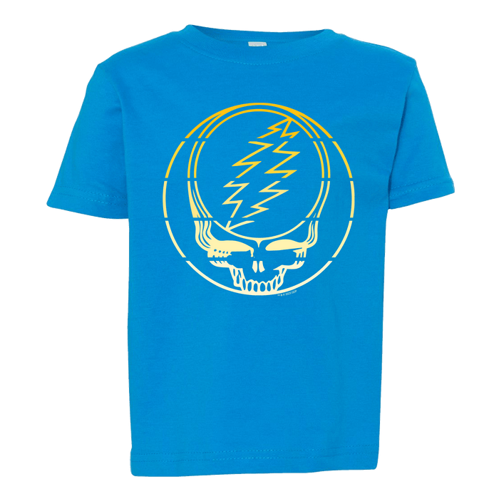Grateful Dead Yellow Stripes Stealie Toddler T