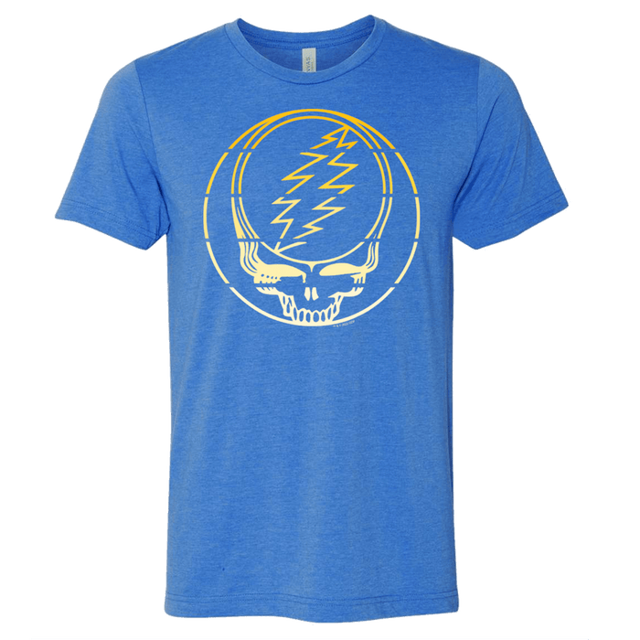 Grateful Dead Yellow Stripes Stealie Unisex T