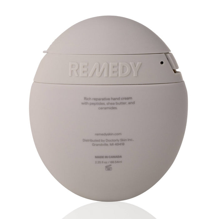 Crema de manos Remedy Skin con péptidos para hidratación firmeza y cutículas