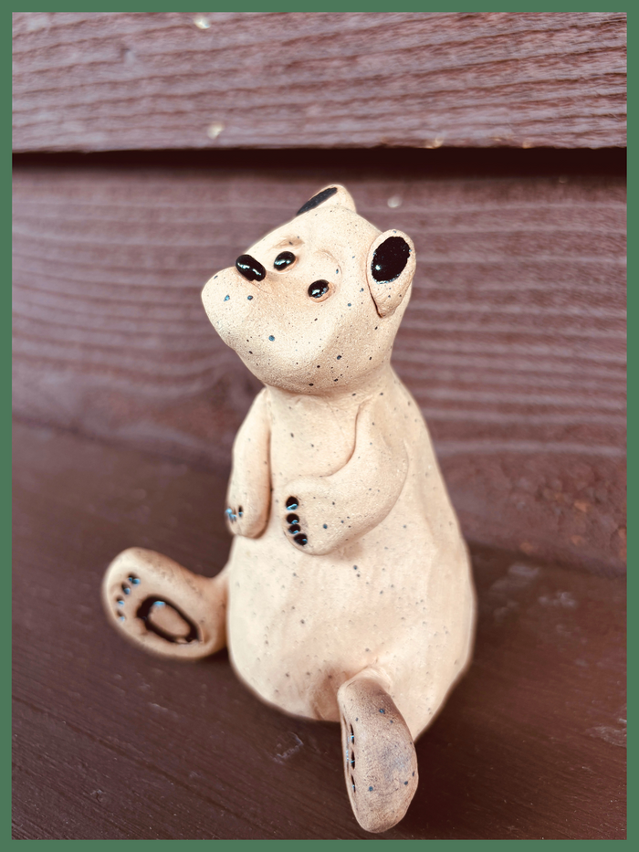 Handmade Pottery Bears