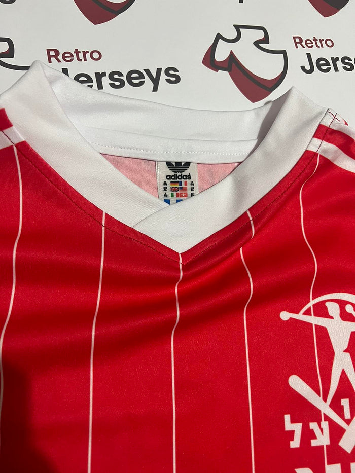 Hapoel Tel-Aviv Shirt 1986-1987 Home - Retro Jerseys, חולצה של הפועל תל אביב - Retro Jerseys
