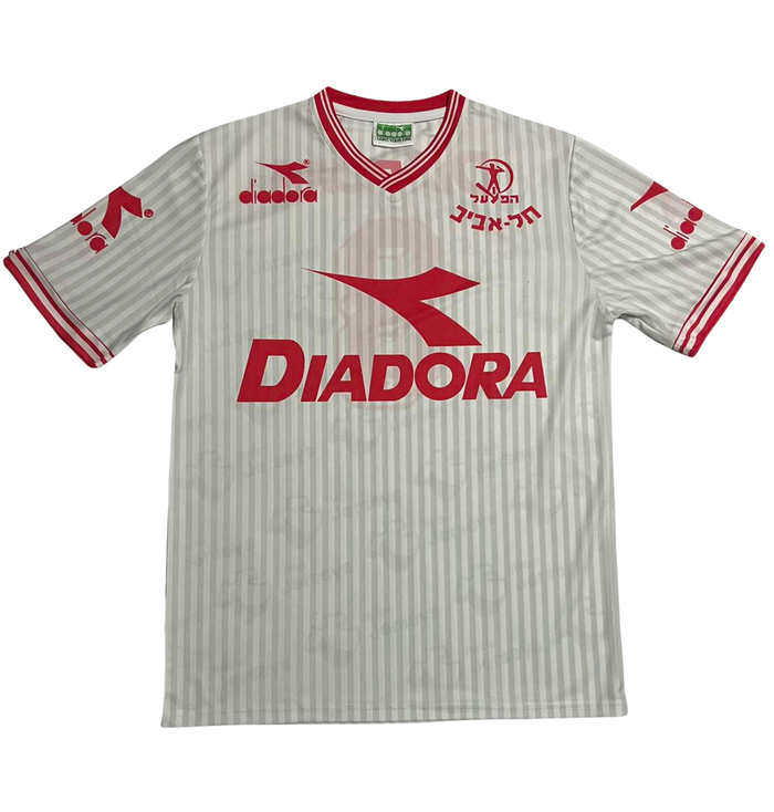 Hapoel Tel-Aviv Shirt 1989-1990 Away - Retro Jerseys, חולצה של הפועל תל אביב