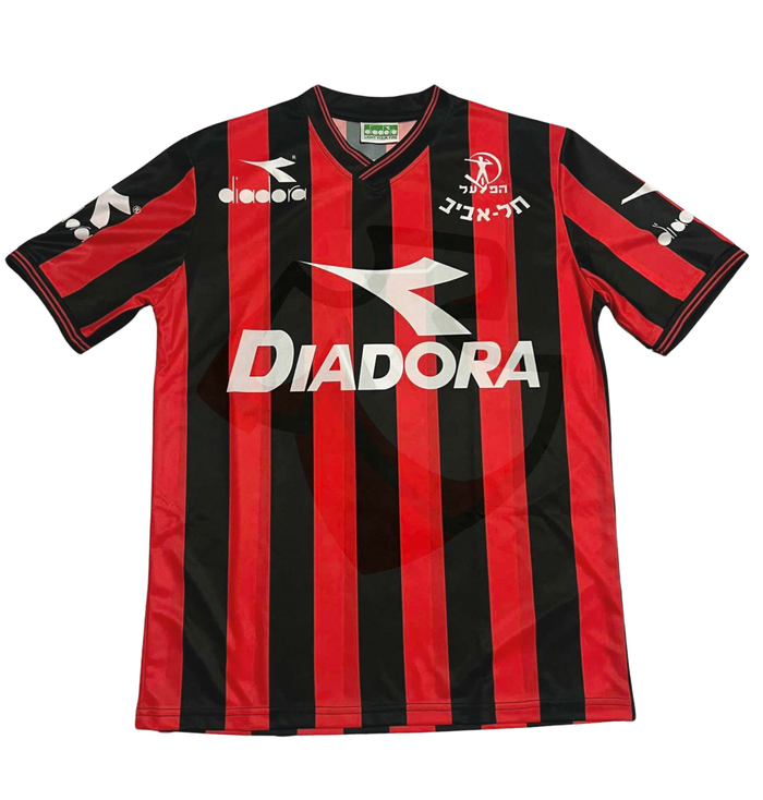 Hapoel Tel Aviv Shirt 1989-1990 Home - Retro Jerseys, חולצה של הפועל תל אביב