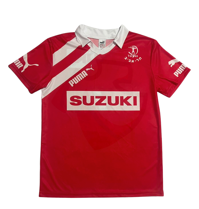 Hapoel Tel-Aviv Shirt 1992-1993 Home - Retro Jerseys, חולצה של הפועל תל אביב