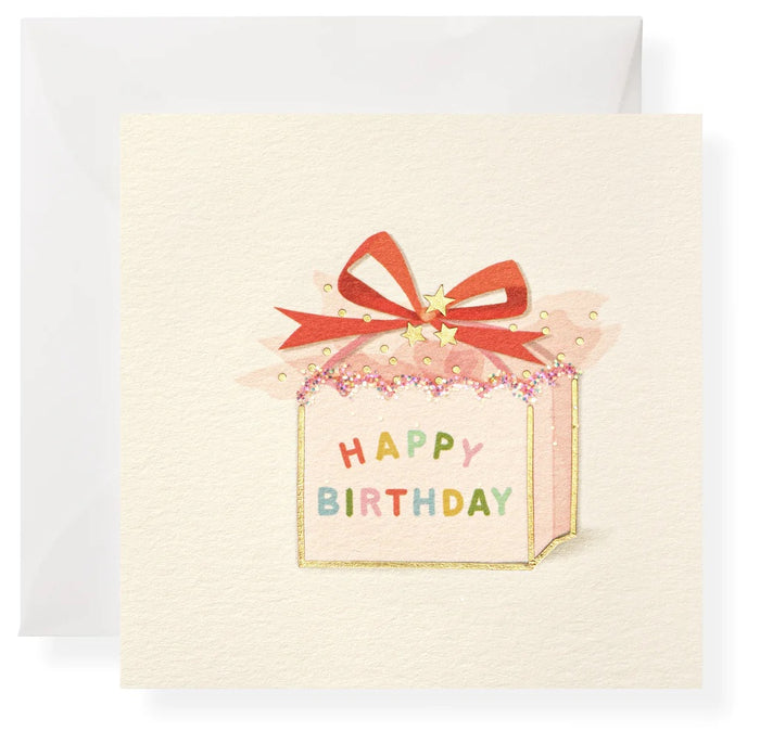 Happy Birthday Gift Enclosures Box