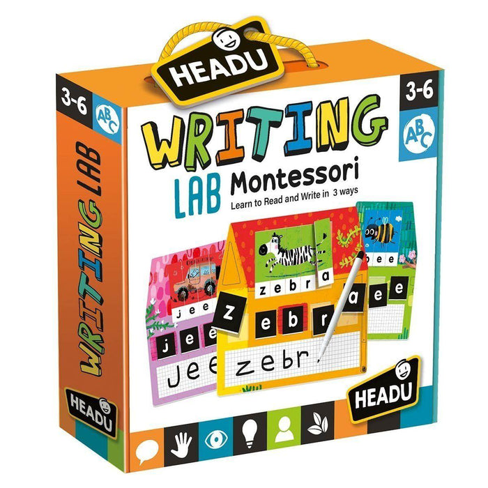 Headu Montessori Writing Lab Flashcards