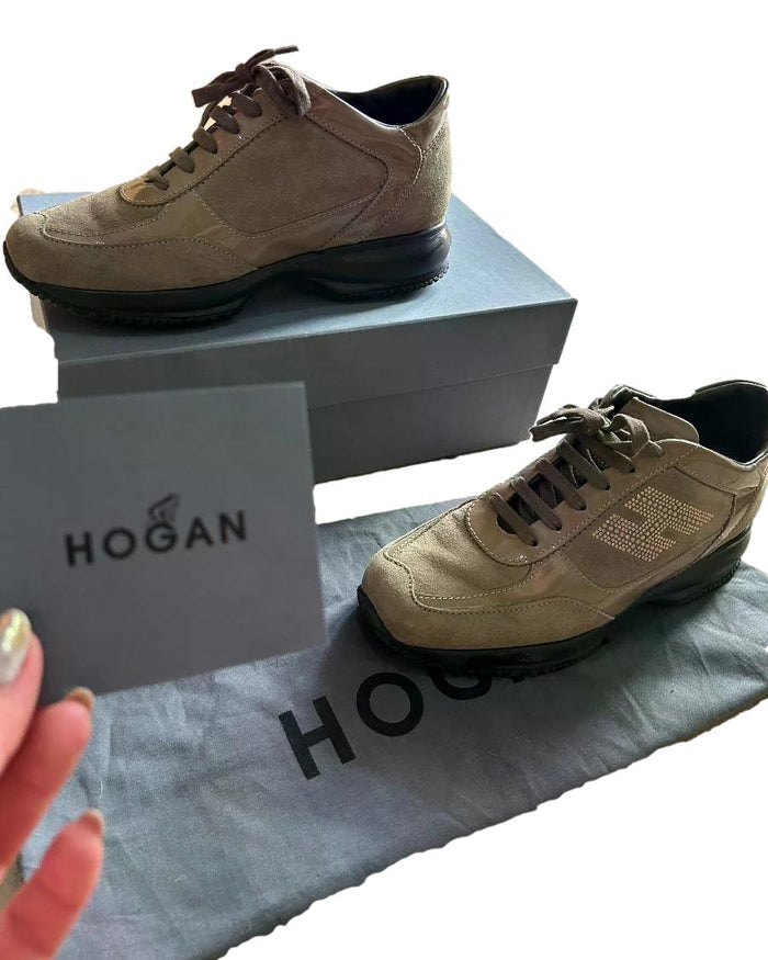 HOGAN SUEDE SNEAKERS