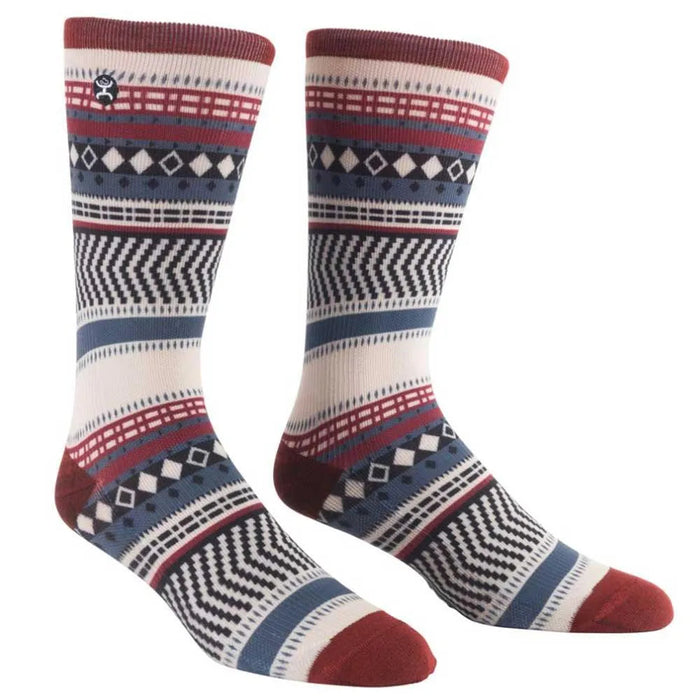HOOey Graphic Boot Sock ( Baja ) - Western Socks - Hatcountry