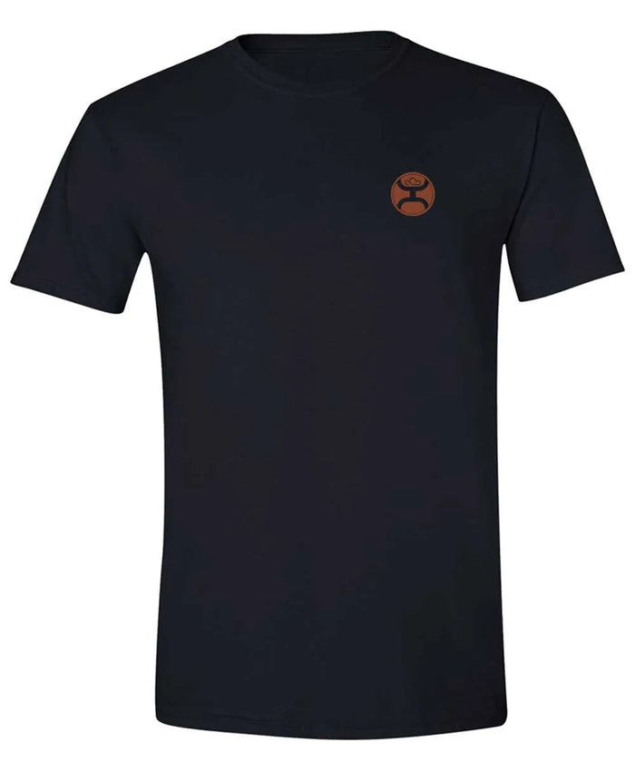 HOOey Rope Flag (Black) - Mens T-Shirt - Hatcountry