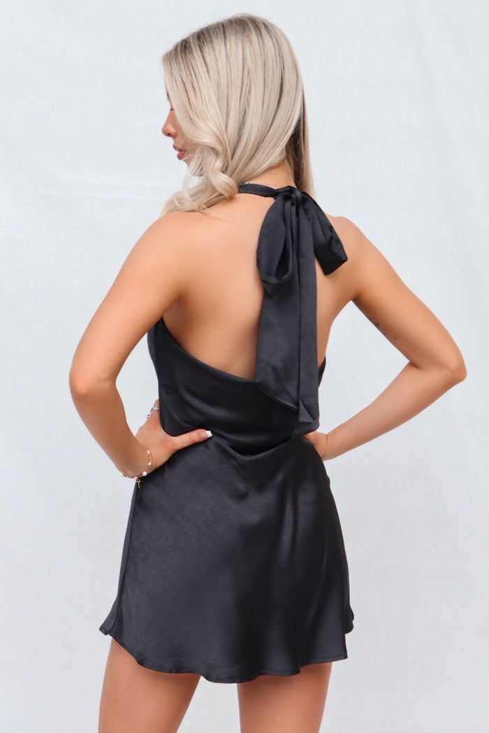 Horizon Dress - Black - Runway Goddess
