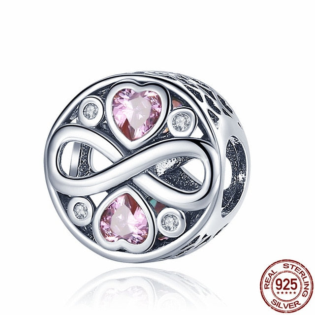 Hot Sale 100% Real 925 Sterling Silver 3mm Bracelet Charms