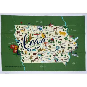 Iowa - Kitchen Towel