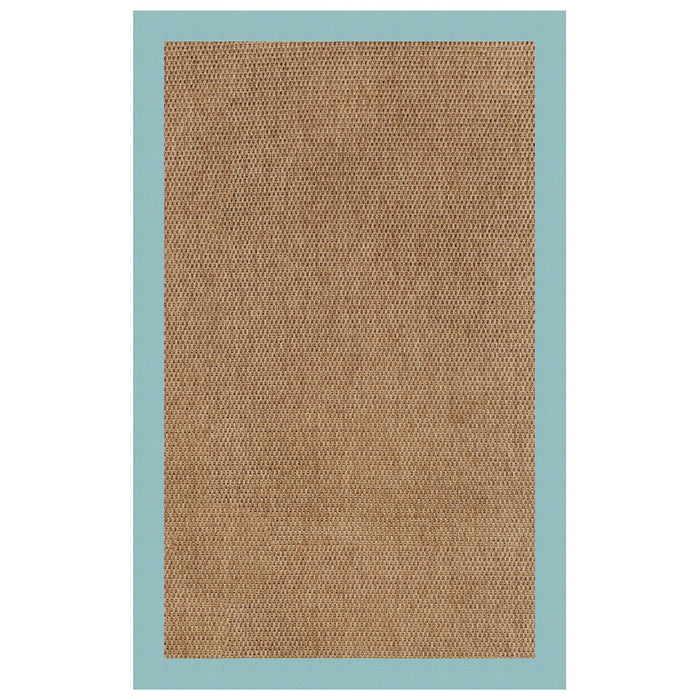 Islamorada-Basketweave Canvas Aquatic Indoor/Outdoor Bordere Rectangle image