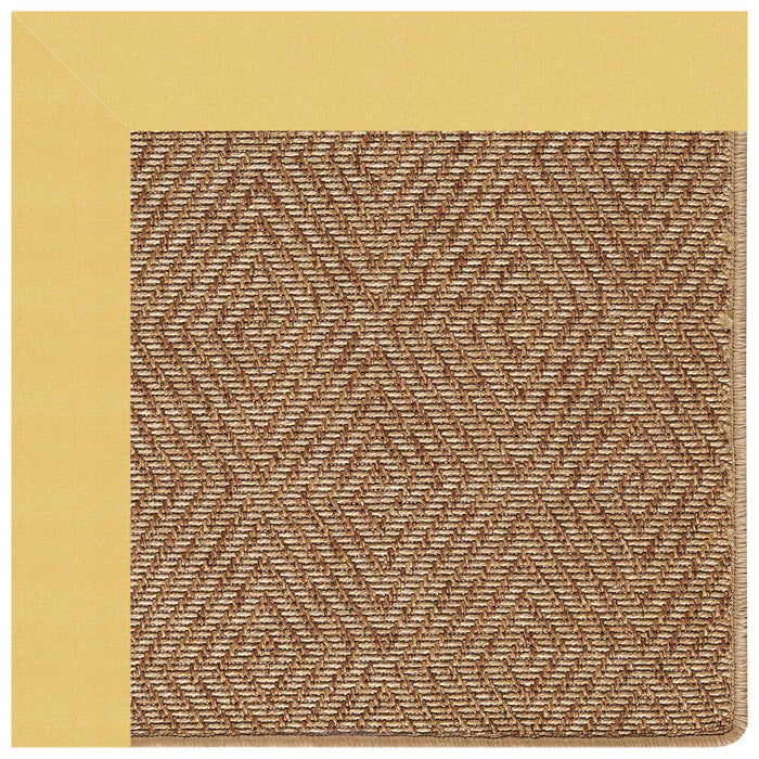 Islamorada-Diamond Canvas Canary Indoor/Outdoor Bordere Rectangle image