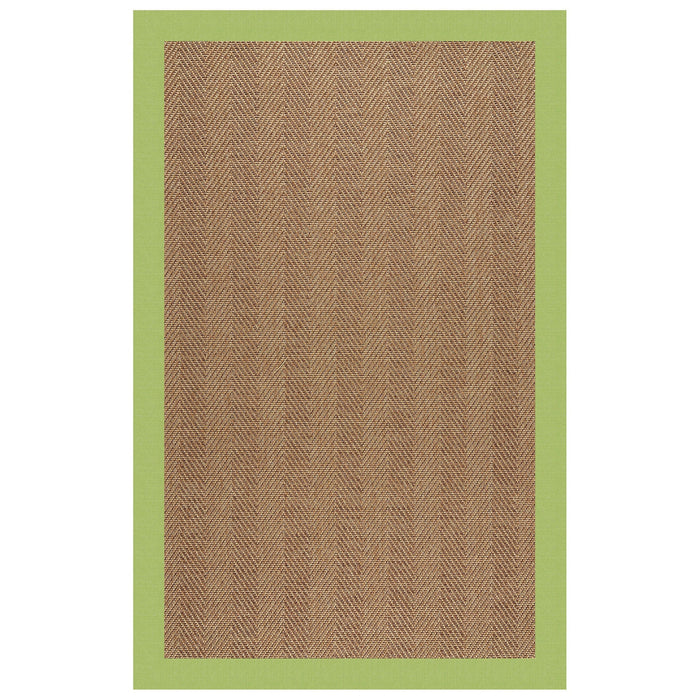 Islamorada-Herringbone Canvas Parrot Indoor/Outdoor Bordere Rectangle image