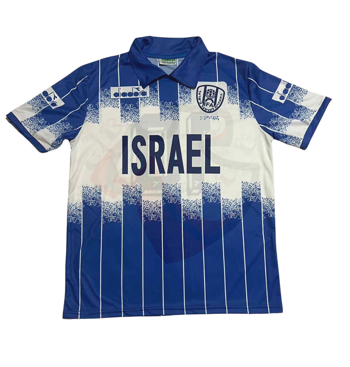 Israel National Shirt 1994 Home - Retro Jerseys, חולצה של ישראל