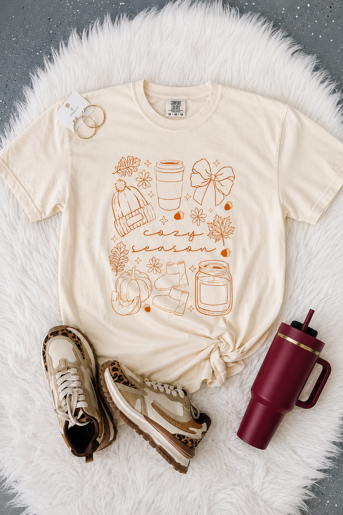 IT’S FALL Y’ALL GRAPHIC TEE - IVORY