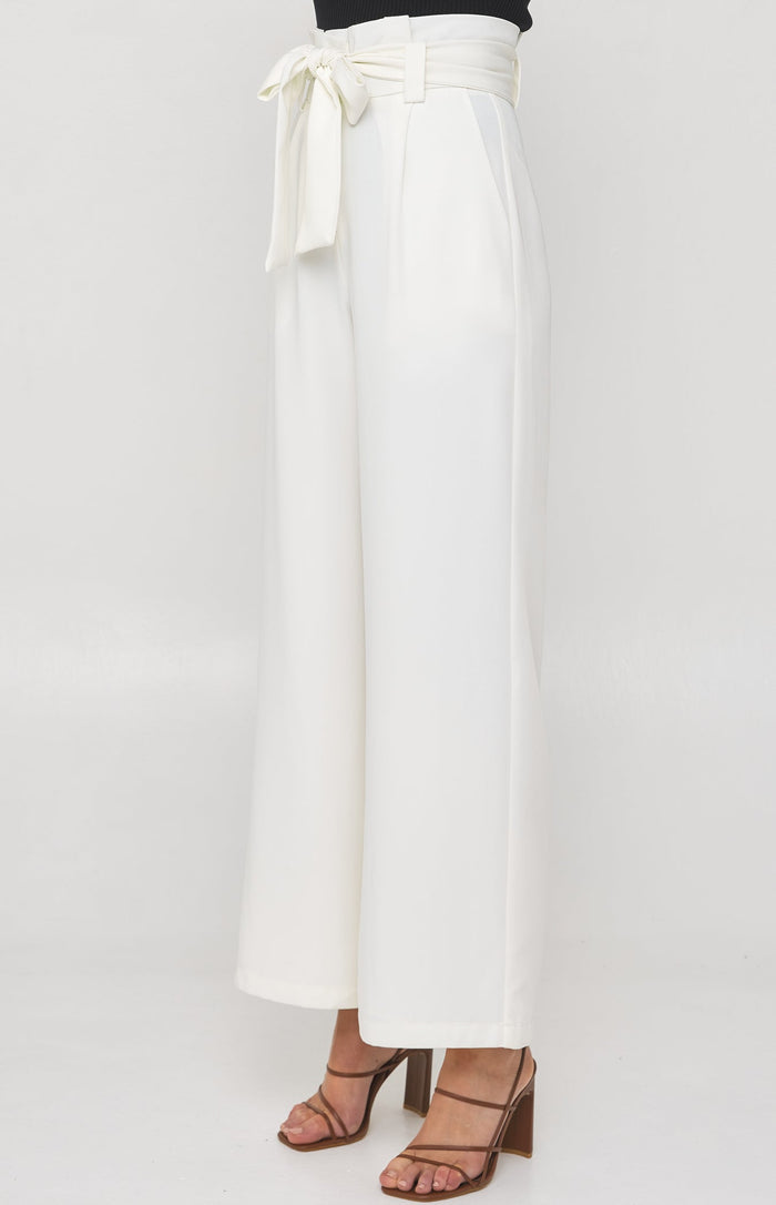 Jacqulin Pants - White - Runway Goddess