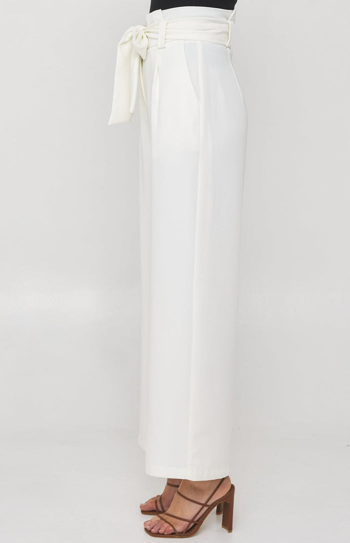 Jacqulin Pants - White - Runway Goddess