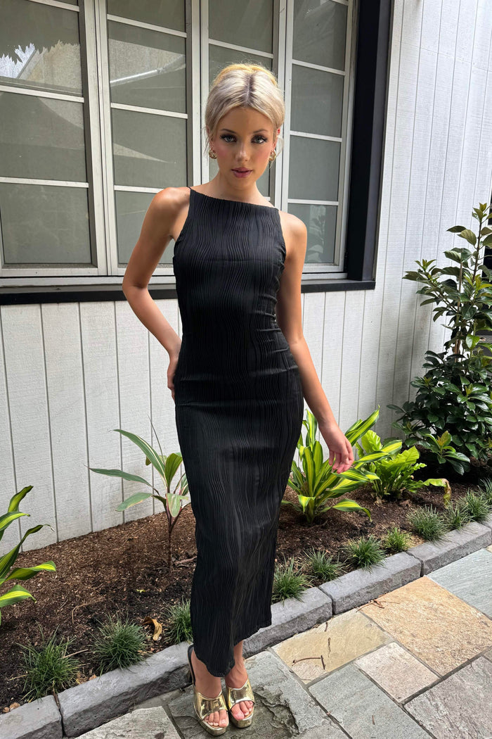 Jill Maxi Dress - Black - Runway Goddess