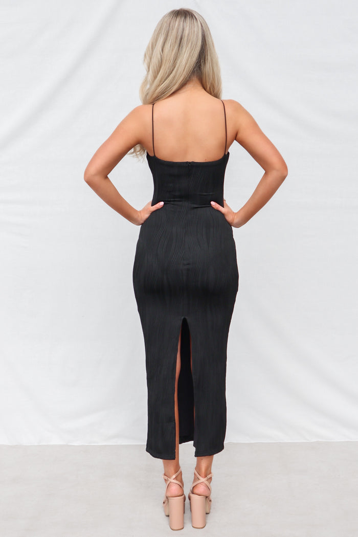 Jill Maxi Dress - Black - Runway Goddess