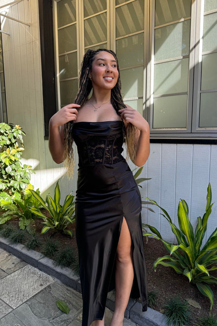 Jolene Formal Gown - Black - Runway Goddess