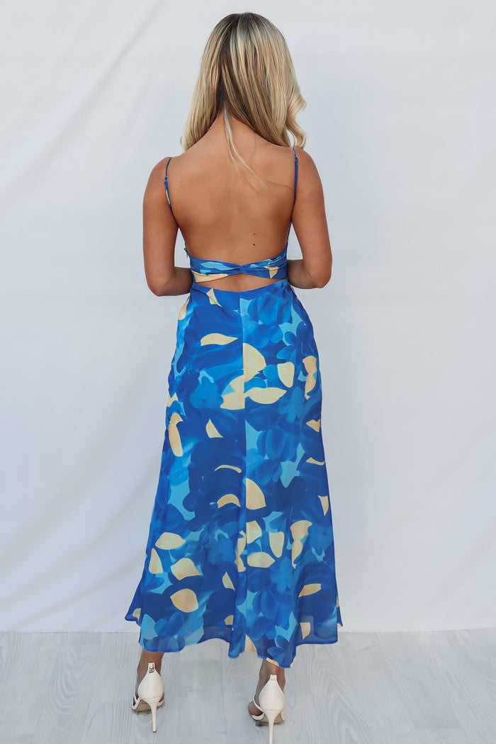 July Maxi Dress - Blue - Runway Goddess