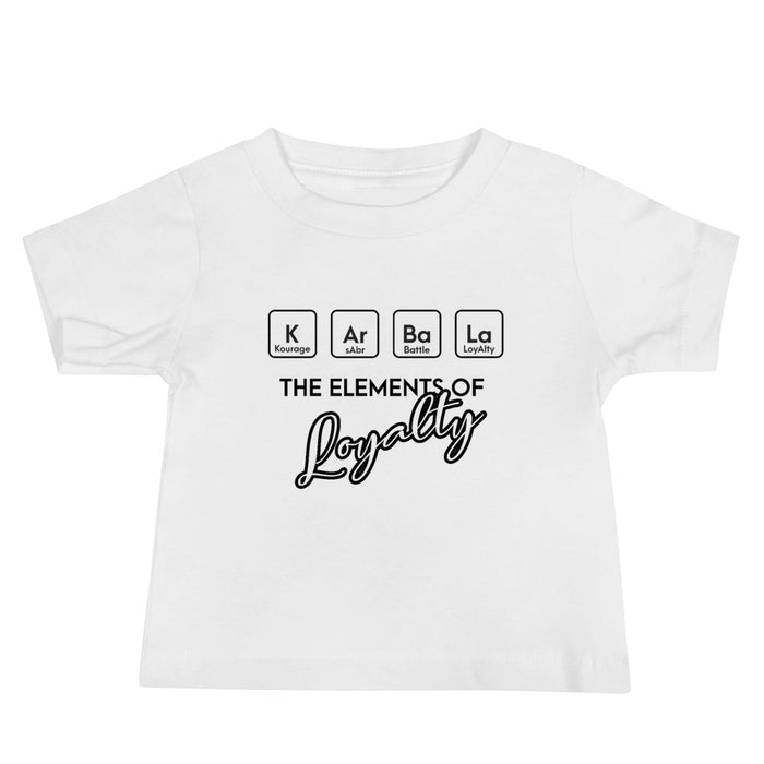 Karbala The Elements Of Loyalty - Short Sleeve Premium Baby T-Shirt