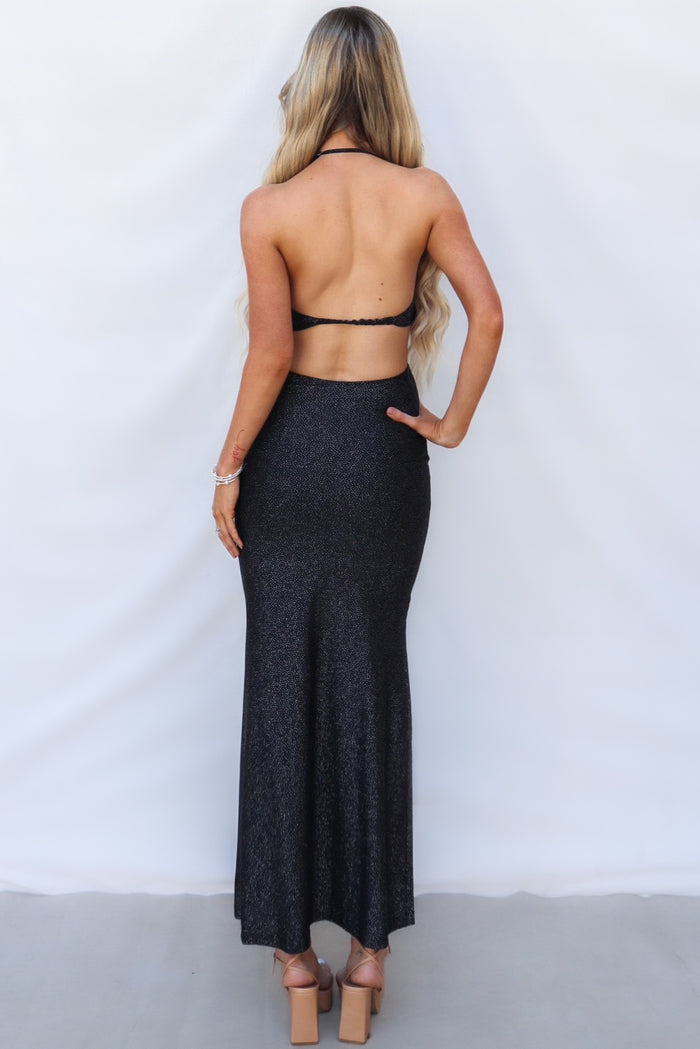 Kayleigh Maxi Dress - Black - Runway Goddess