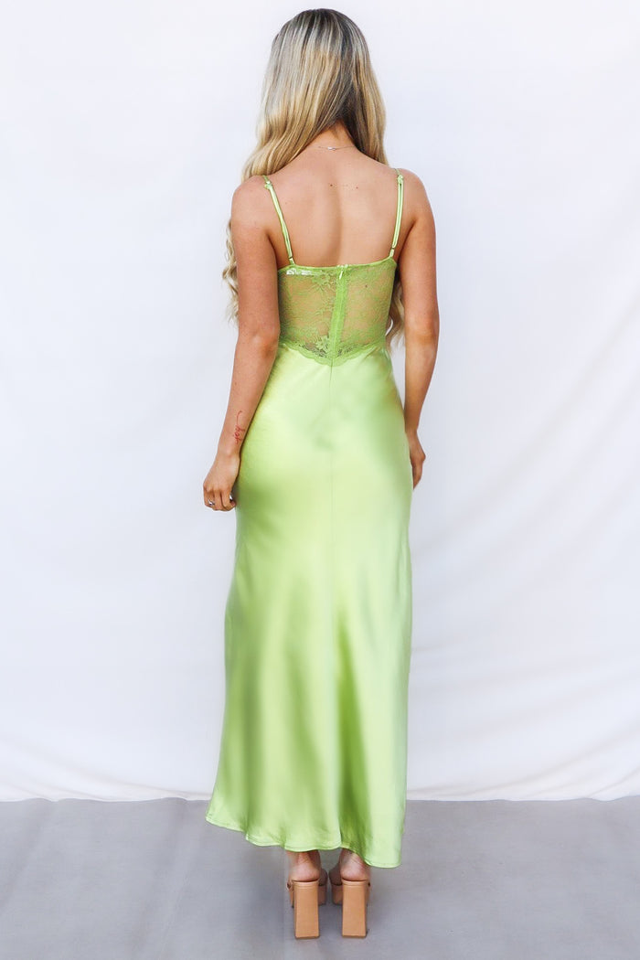 Keely Maxi Dress - Green - Runway Goddess