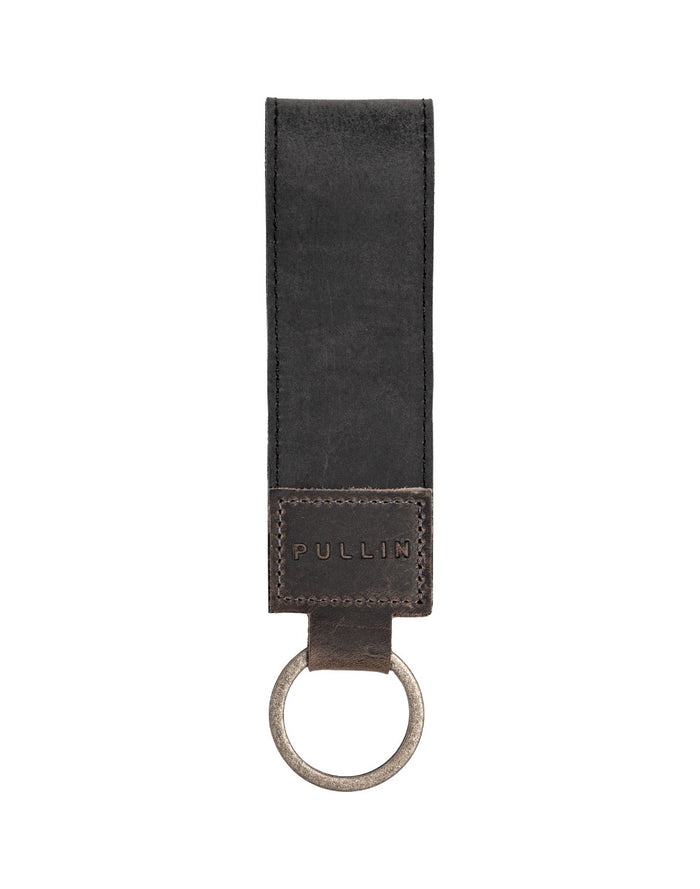 keyholder ltblack PULLIN en leather