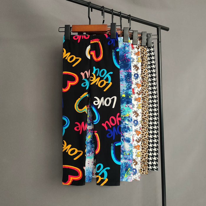 Kids Adorable Assorted Fashion Printed Leggings