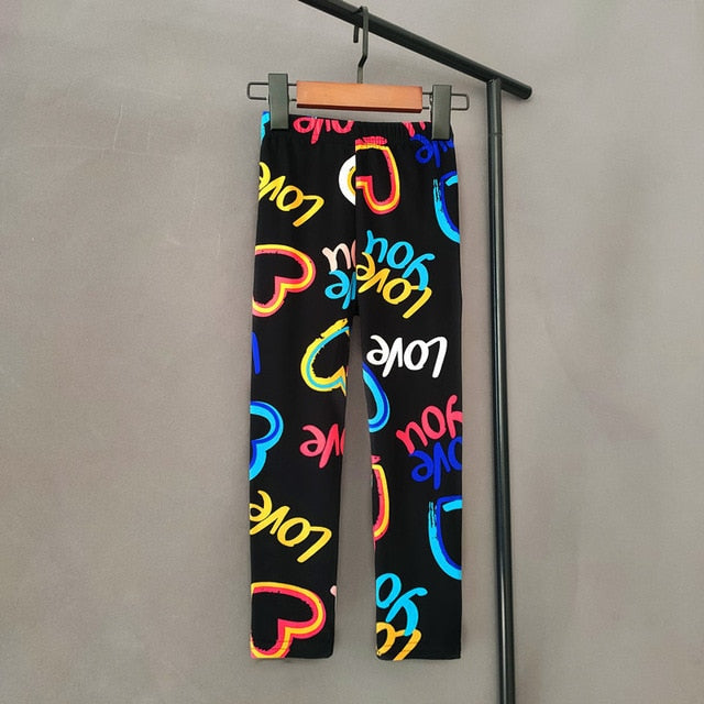 Kids Adorable Assorted Fashion Printed Leggings