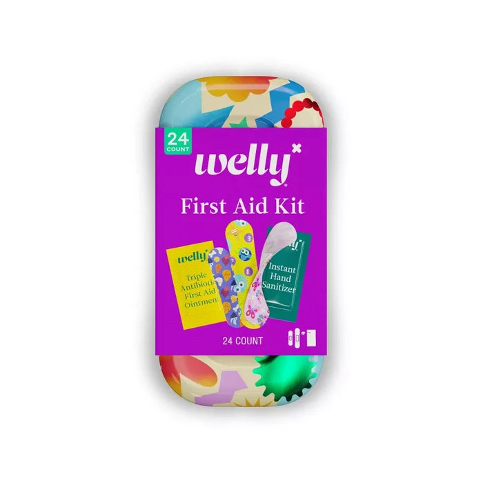 Kid's Quick Fix First Aid Bandage Travel Kit - Multi-Color