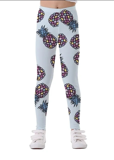 Pineapples - Pale Blue