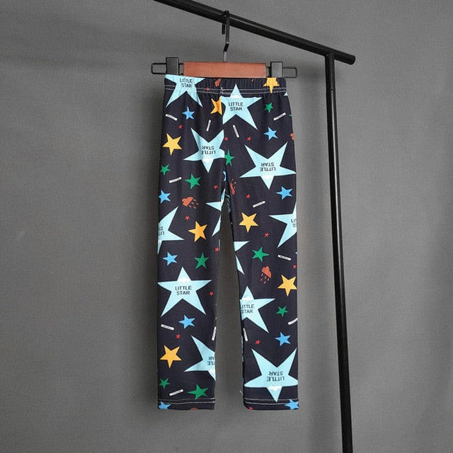 Kids Sweet Assorted Printed Leggings