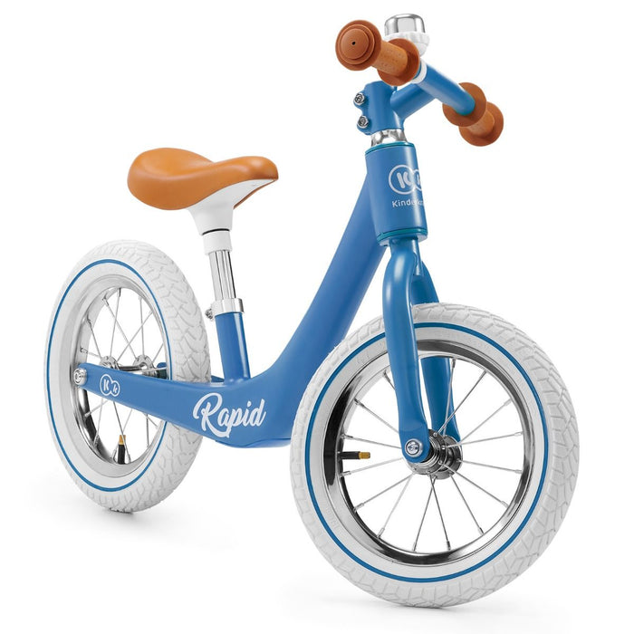 Kinder Kraft Lightweight Rapid Balance Bike with Air Pump - Blue