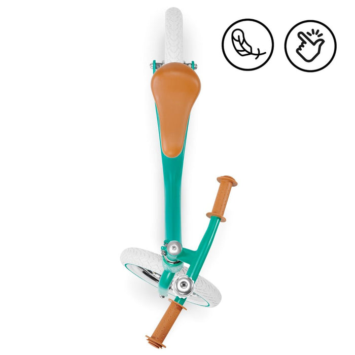 Kinder Kraft Lightweight Rapid Balance Bike with Air Pump - Green