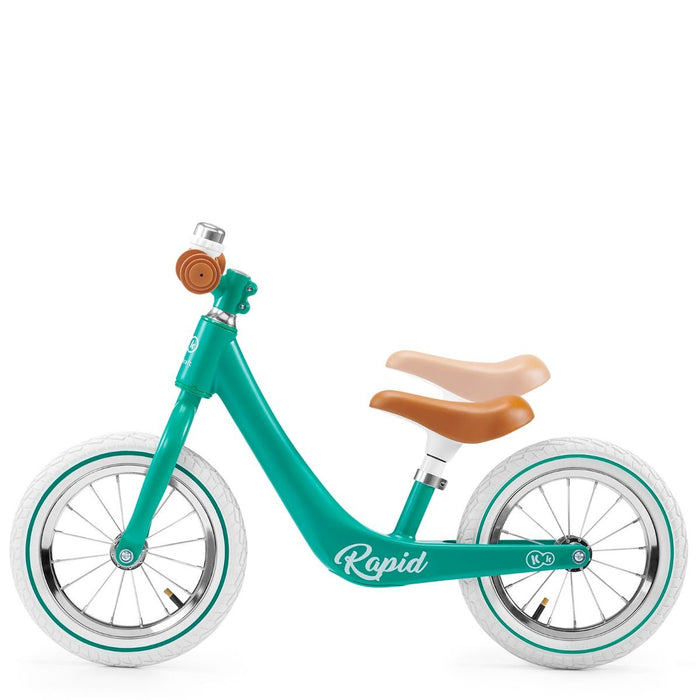 Kinder Kraft Lightweight Rapid Balance Bike with Air Pump - Green