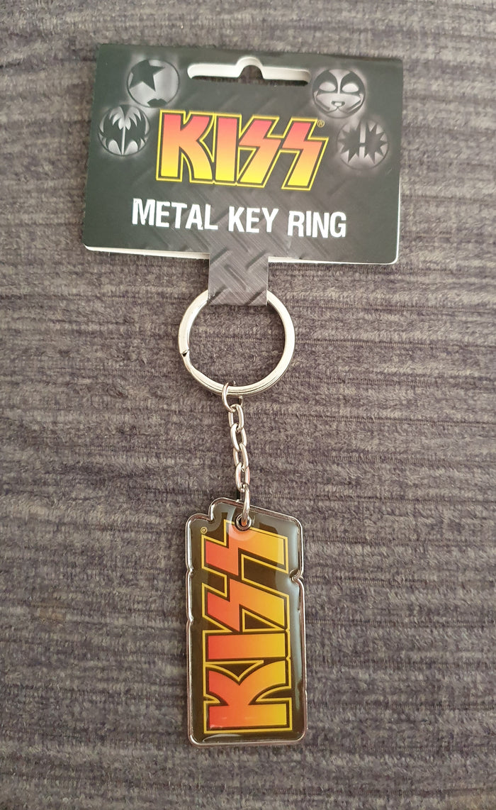 KISS Metal Keyrings