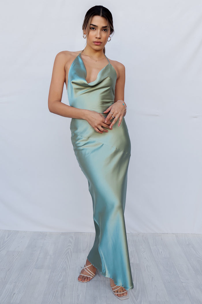 Knox Maxi Dress - Sage - Runway Goddess