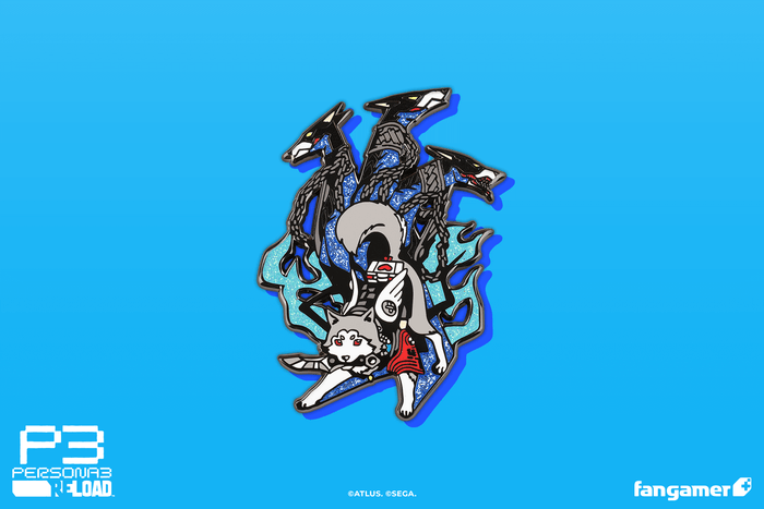 Koromaru and Cerberus Pin