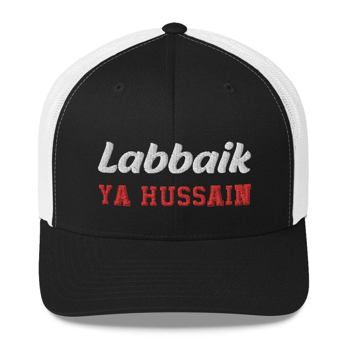 Labbaik Ya Hussain (as) - Trucker Cap 3D Embroidery - Hayder Maula